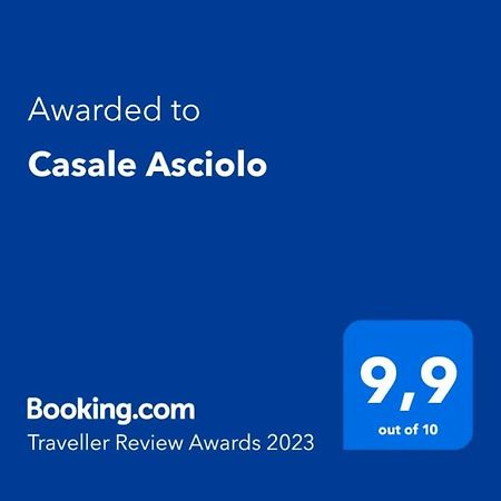 バーニョ・ア・リポリ Casale Asciolo Bed & Breakfast エクステリア 写真